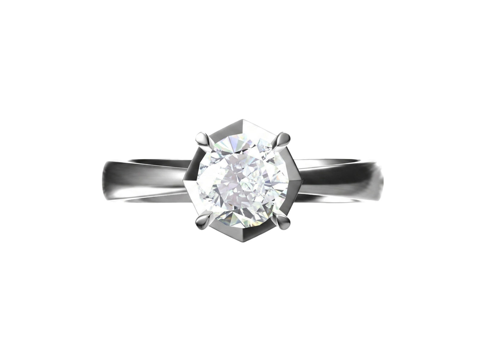 Anello Cyre-The Crystal (Diamante Lab-Grown)