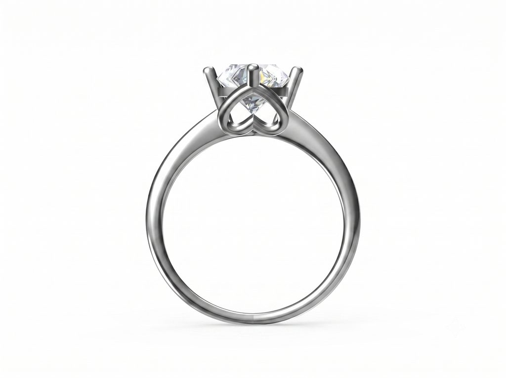 Anello Cyre-The Heart's Base  (Diamante Lab-Grown)