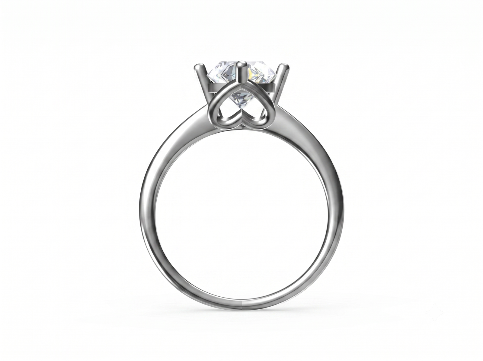 Anello Cyre-The Heart's Base  (Diamante Lab-Grown)