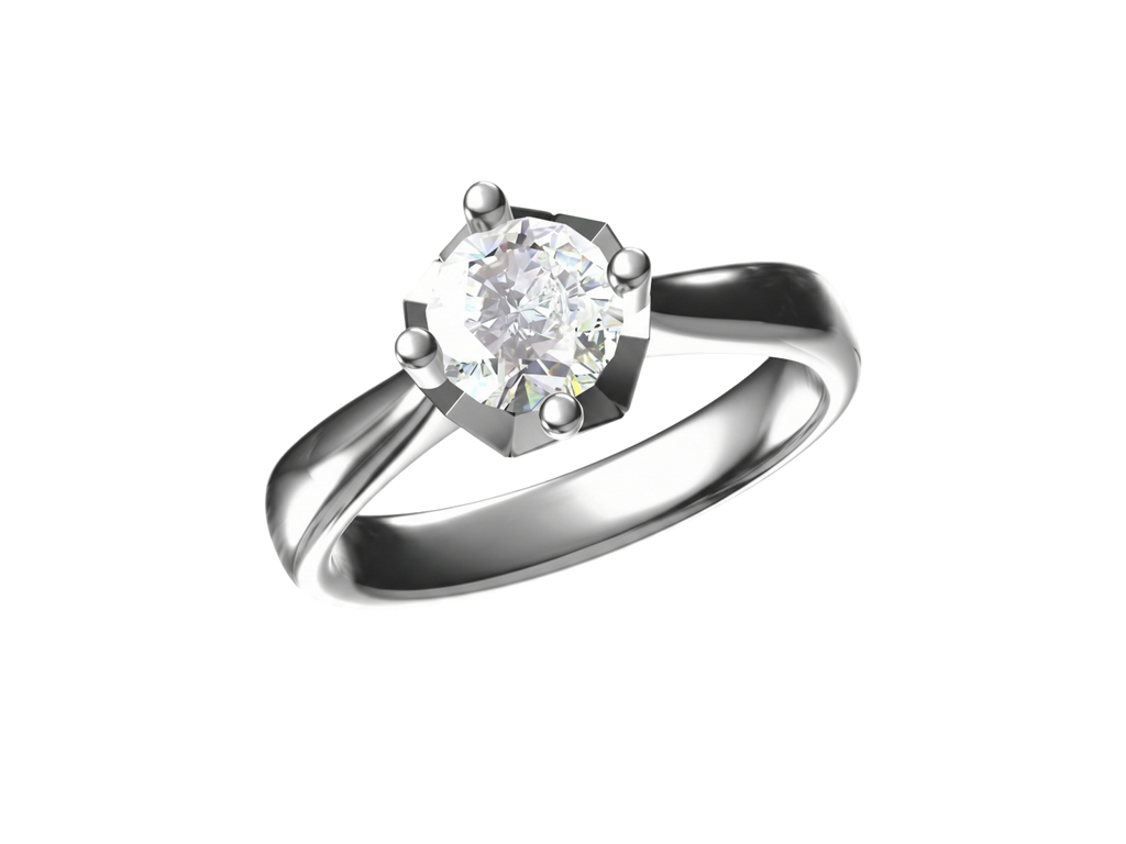 Anello Cyre-The Bastion (Diamante Lab-Grown)