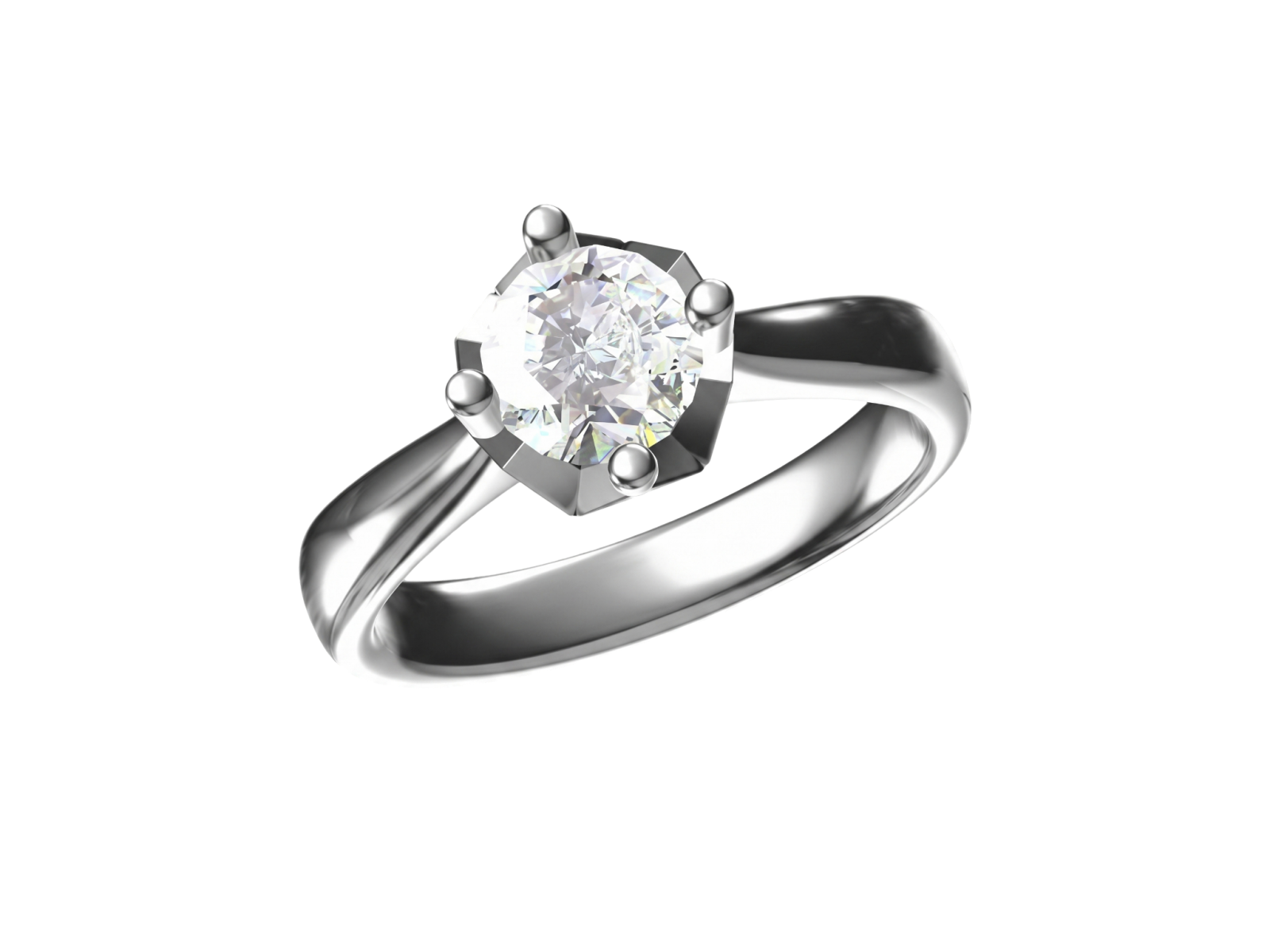 Anello Cyre-The Bastion (Diamante Lab-Grown)
