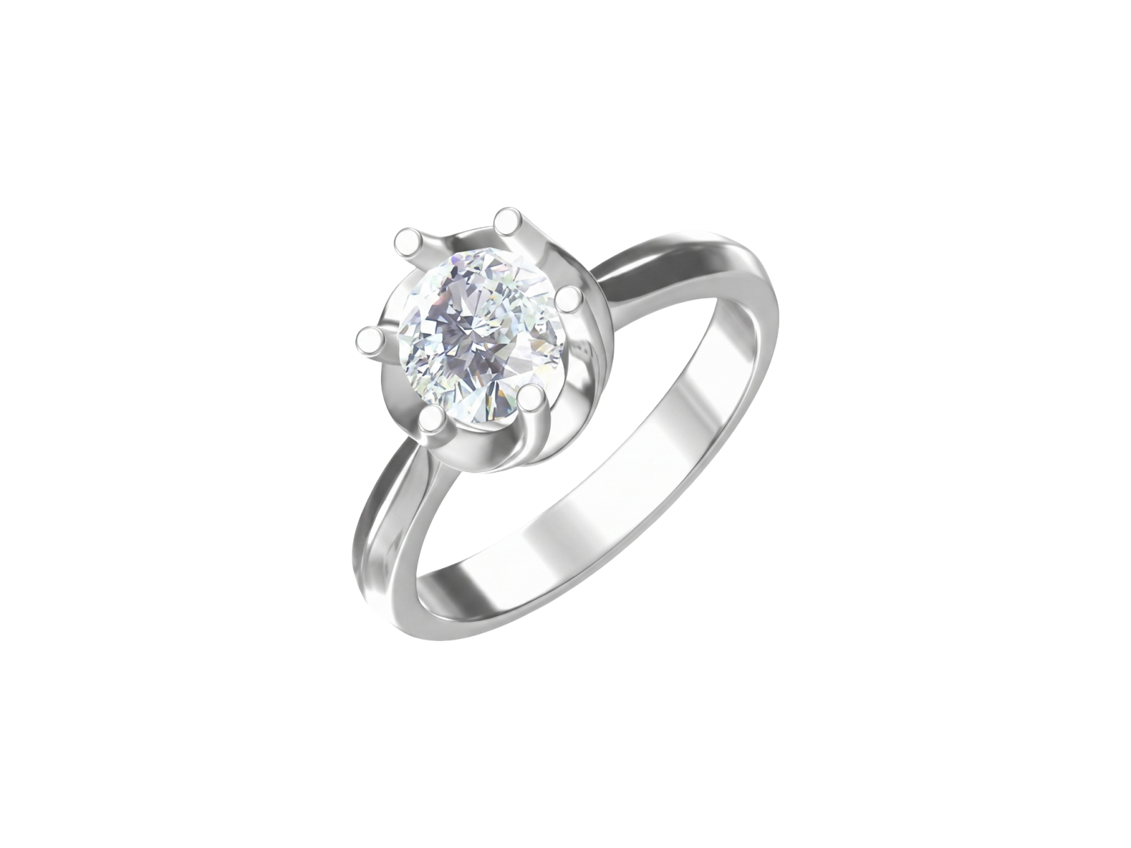 Anello Cyre-The Layered Leaf (Diamante Lab-Grown)