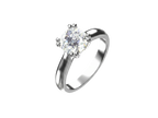 Anello Cyre-The Crown (Diamante Lab-Grown)