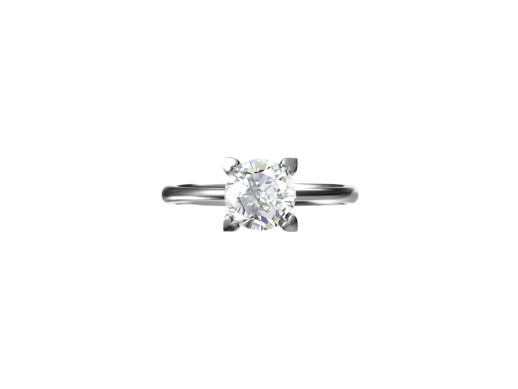 Anello Cyre-The Slender  (Diamante Lab-Grown)