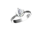 Anello Cyre-The Cog (Diamante Lab-Grown)