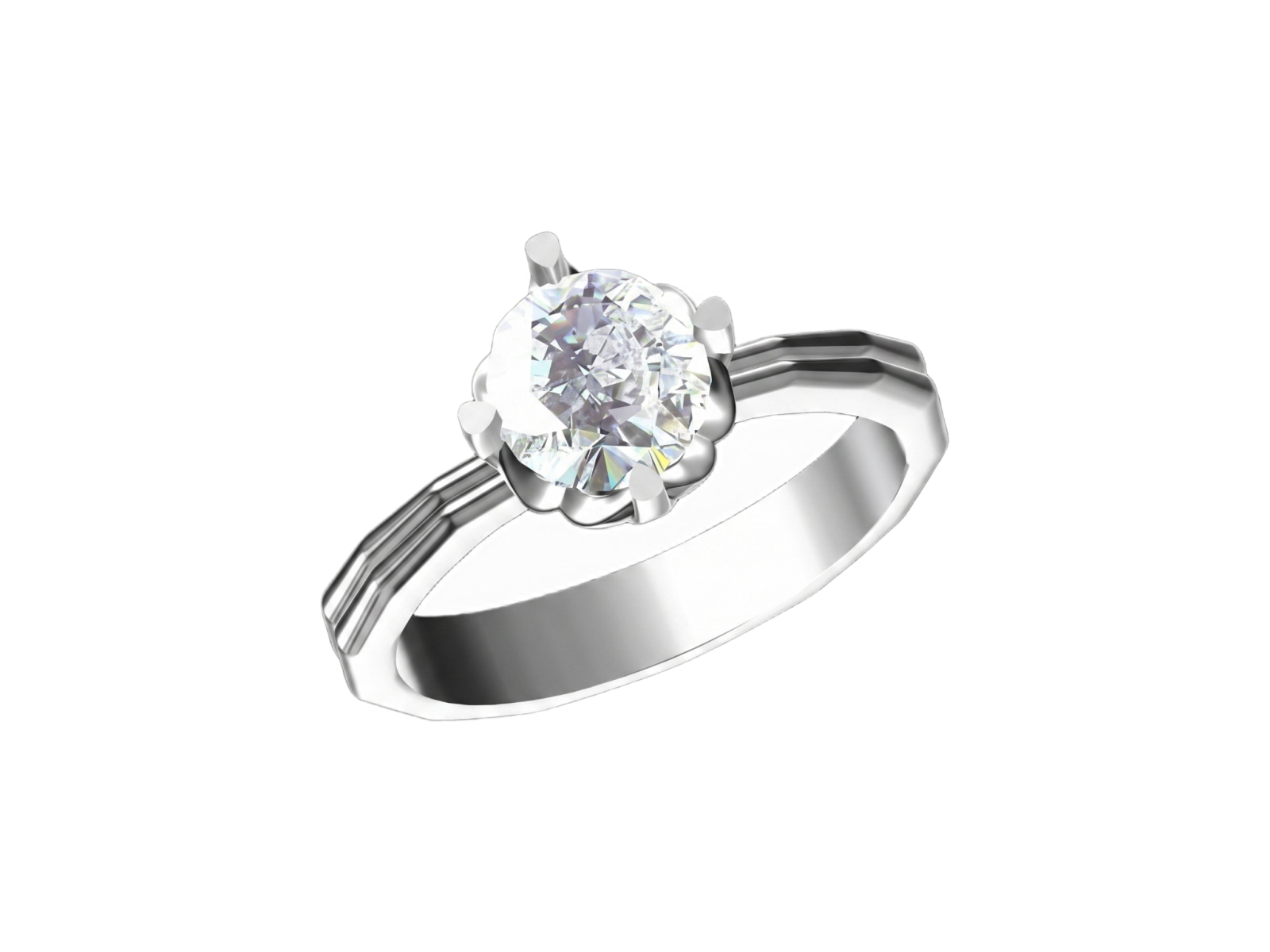 Anello Cyre-The Cog (Diamante Lab-Grown)