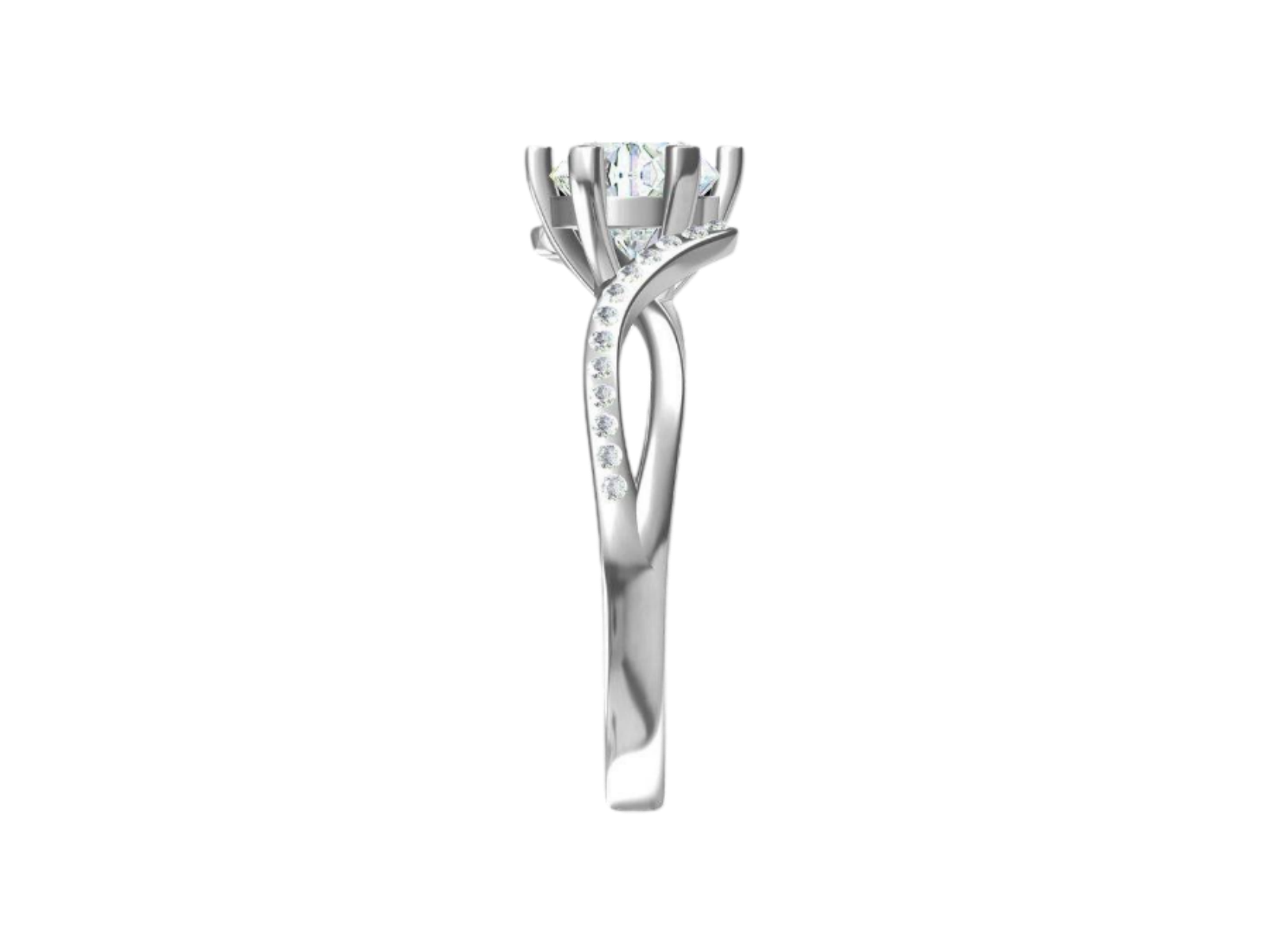 Anello Cyre-The Vow Thread (Diamante Lab-Grown)