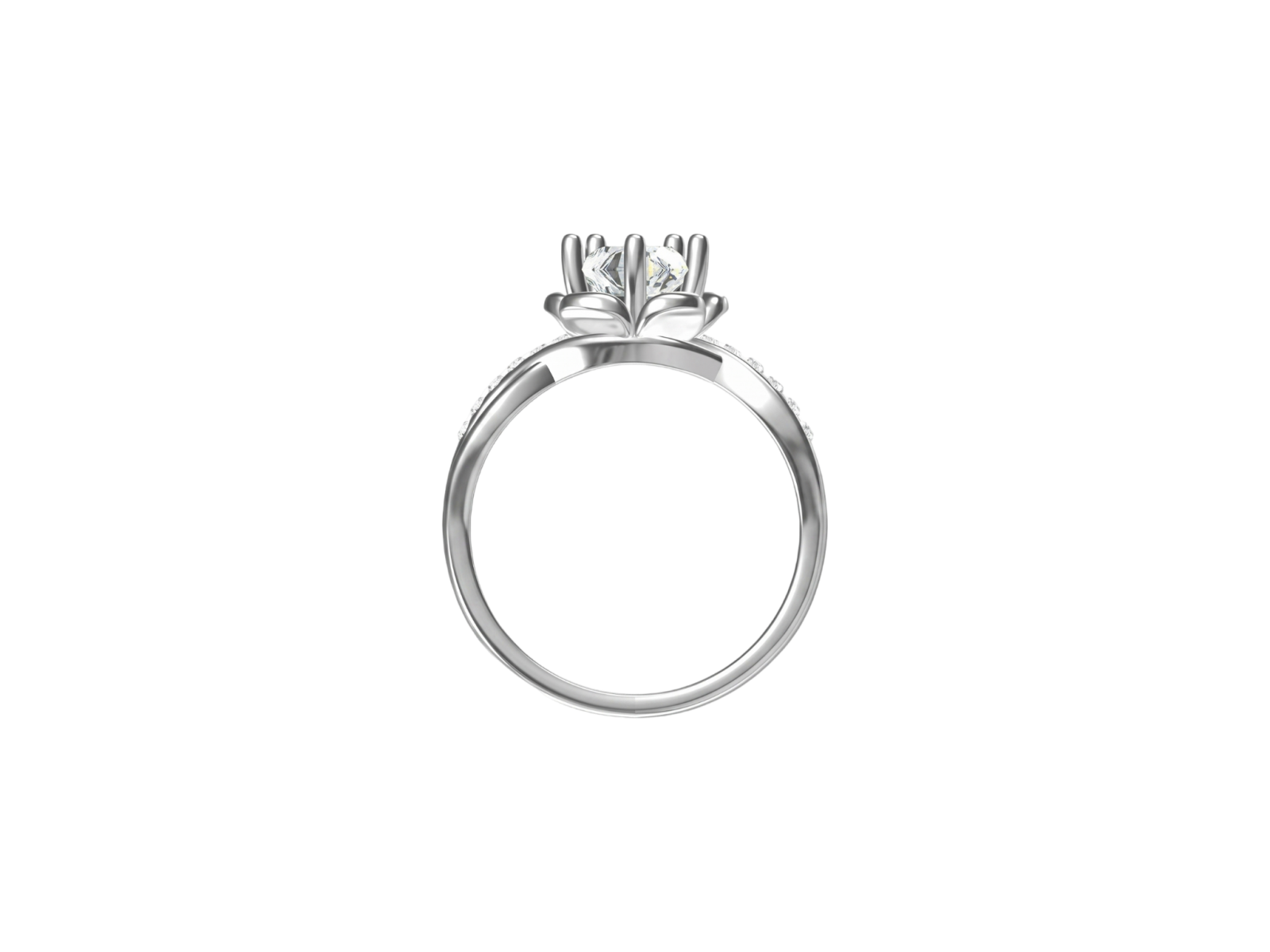 Anello Cyre-The Vortex (Diamante Lab-Grown)