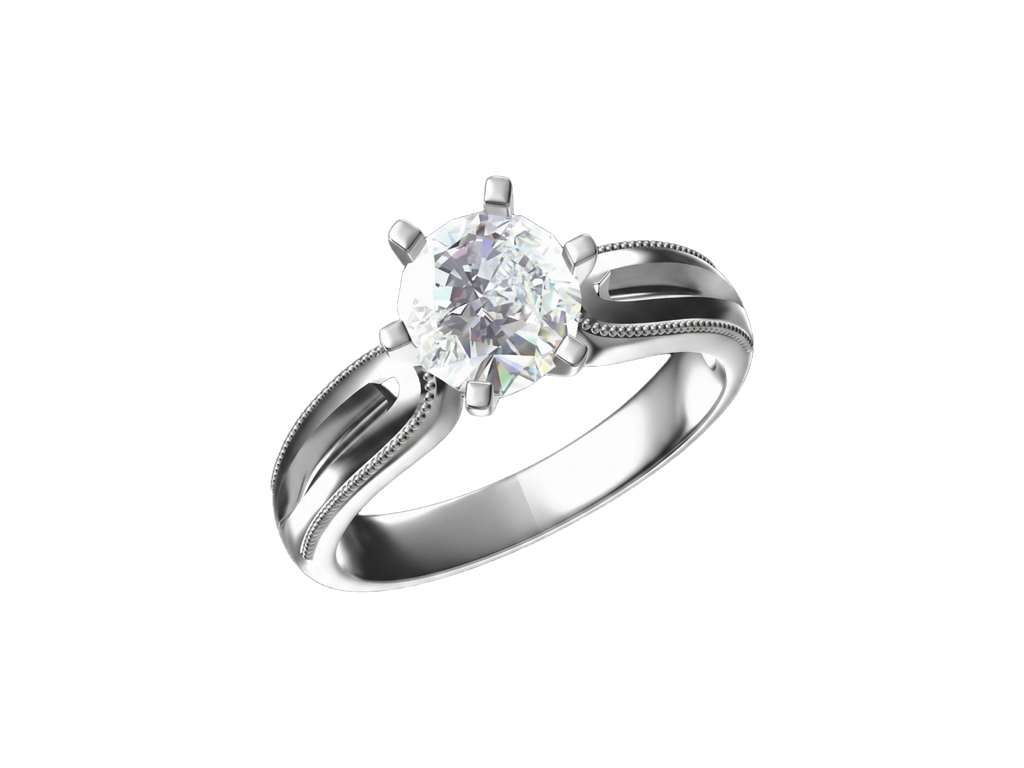 Anello Cyre-The Border (Diamante Lab-Grown)