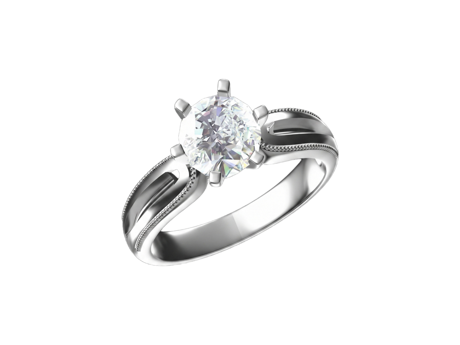 Anello Cyre-The Border (Diamante Lab-Grown)