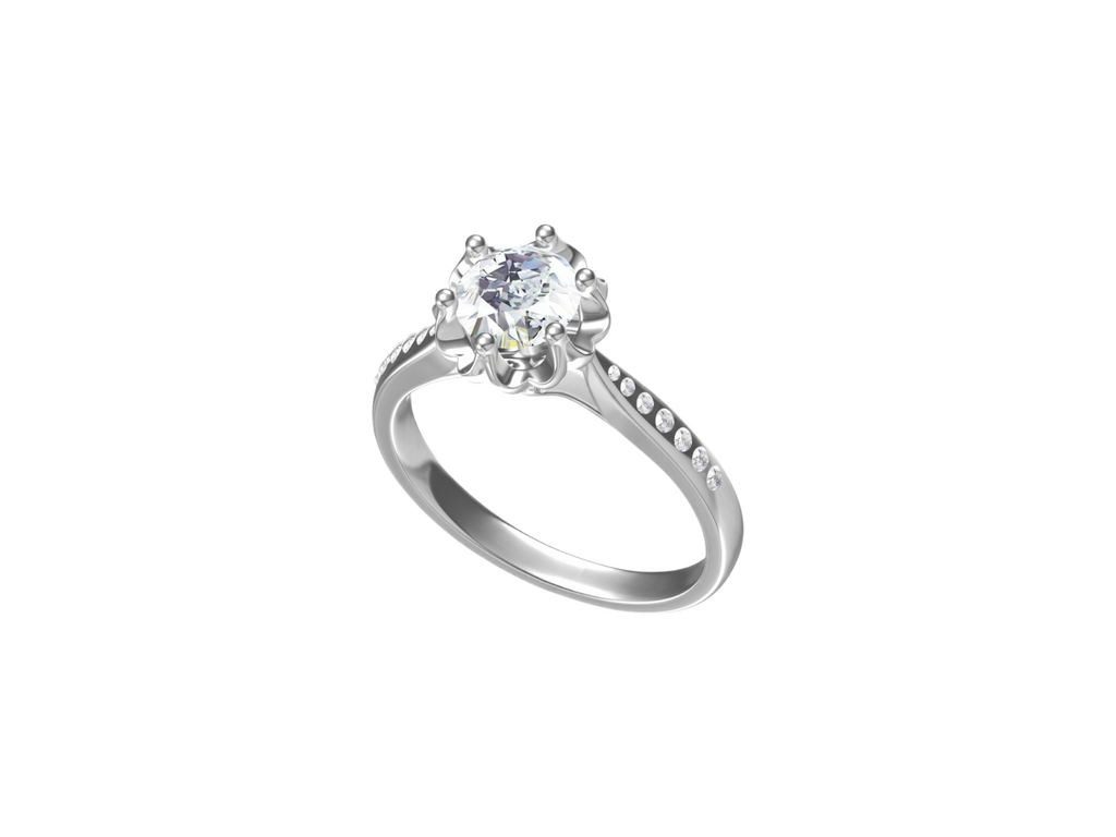 Anello Cyre-The Focus (Diamante Lab-Grown)