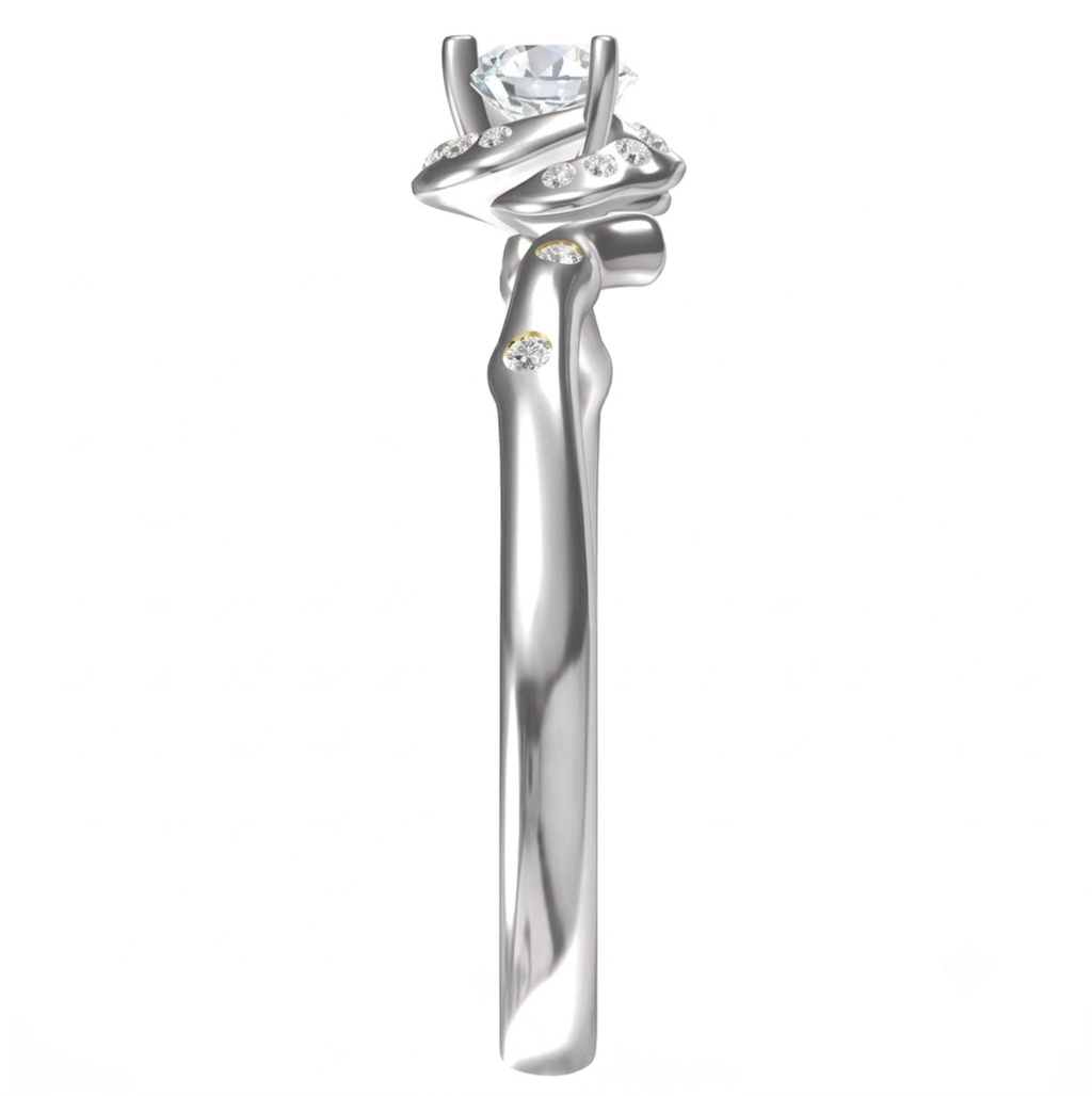 Anello Fantasia Sophia Oro Rosa Diamante