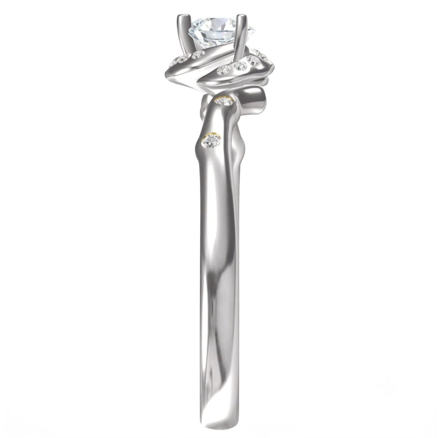 Anello Fantasia Sophia Oro Rosa Diamante