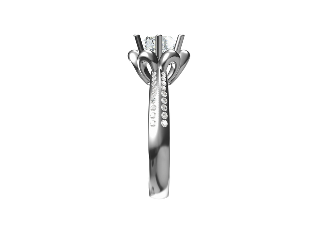 Anello Cyre-The Embrace (Diamante Lab-Grown)
