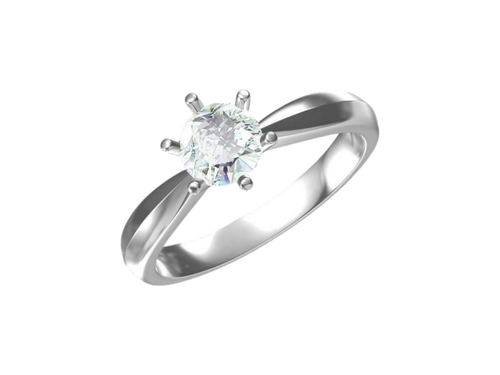 The Cornerstone lab-grown diamond ring detail view — Cyrediamond