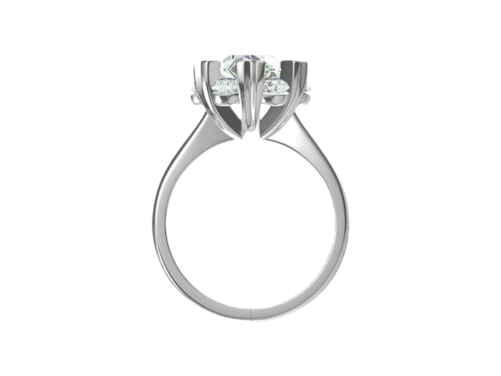 Anello Cyre-The Linked Hearts (Diamante Lab-Grown)