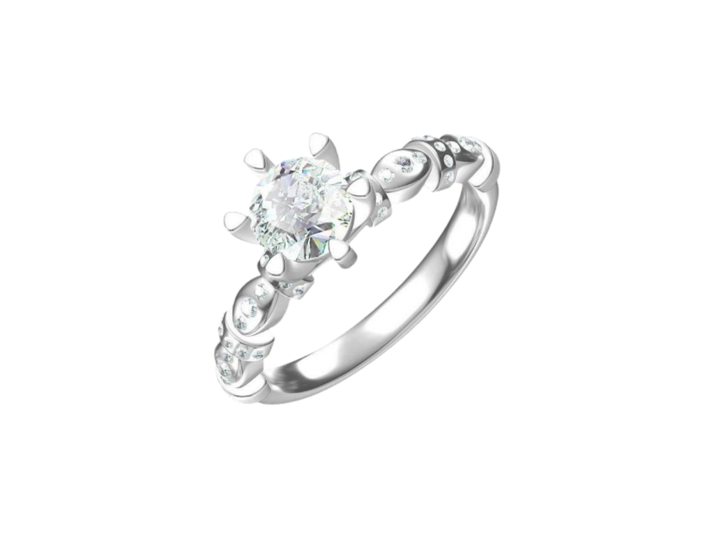 Anello Cyre-The Frozen Light (Diamante Lab-Grown)