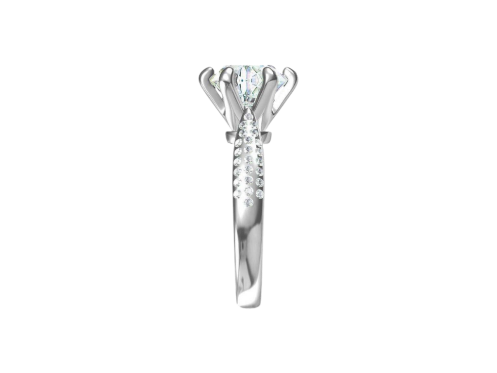 Anello Cyre-The Stream of Light (Diamante Lab-Grown)