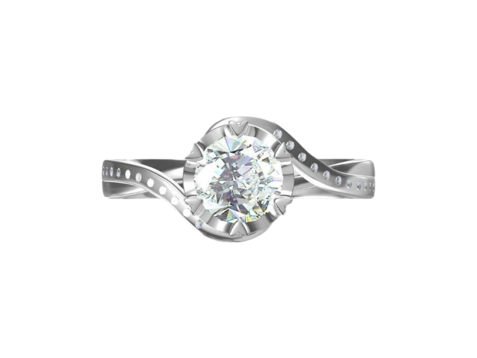 Anello Cyre-The Intersection (Diamante Lab-Grown)