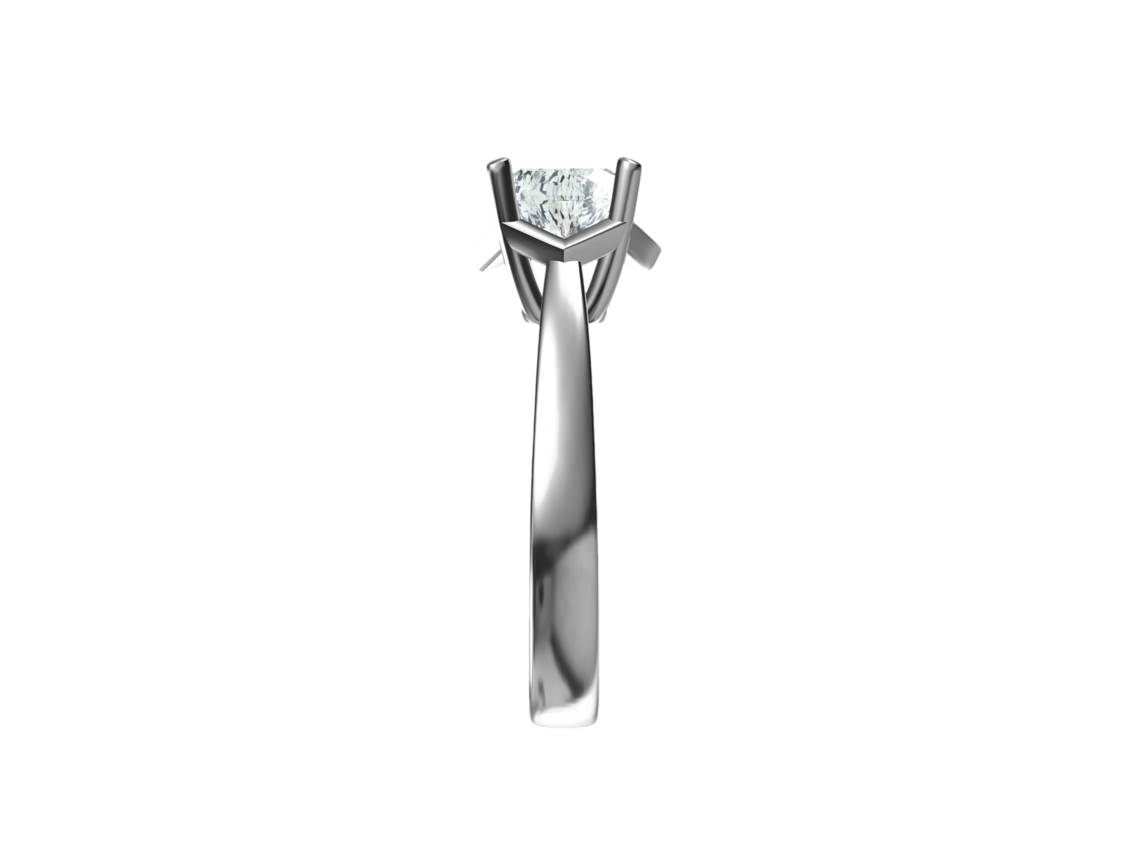 Anello Cyre-The Crystal (Diamante Lab-Grown)