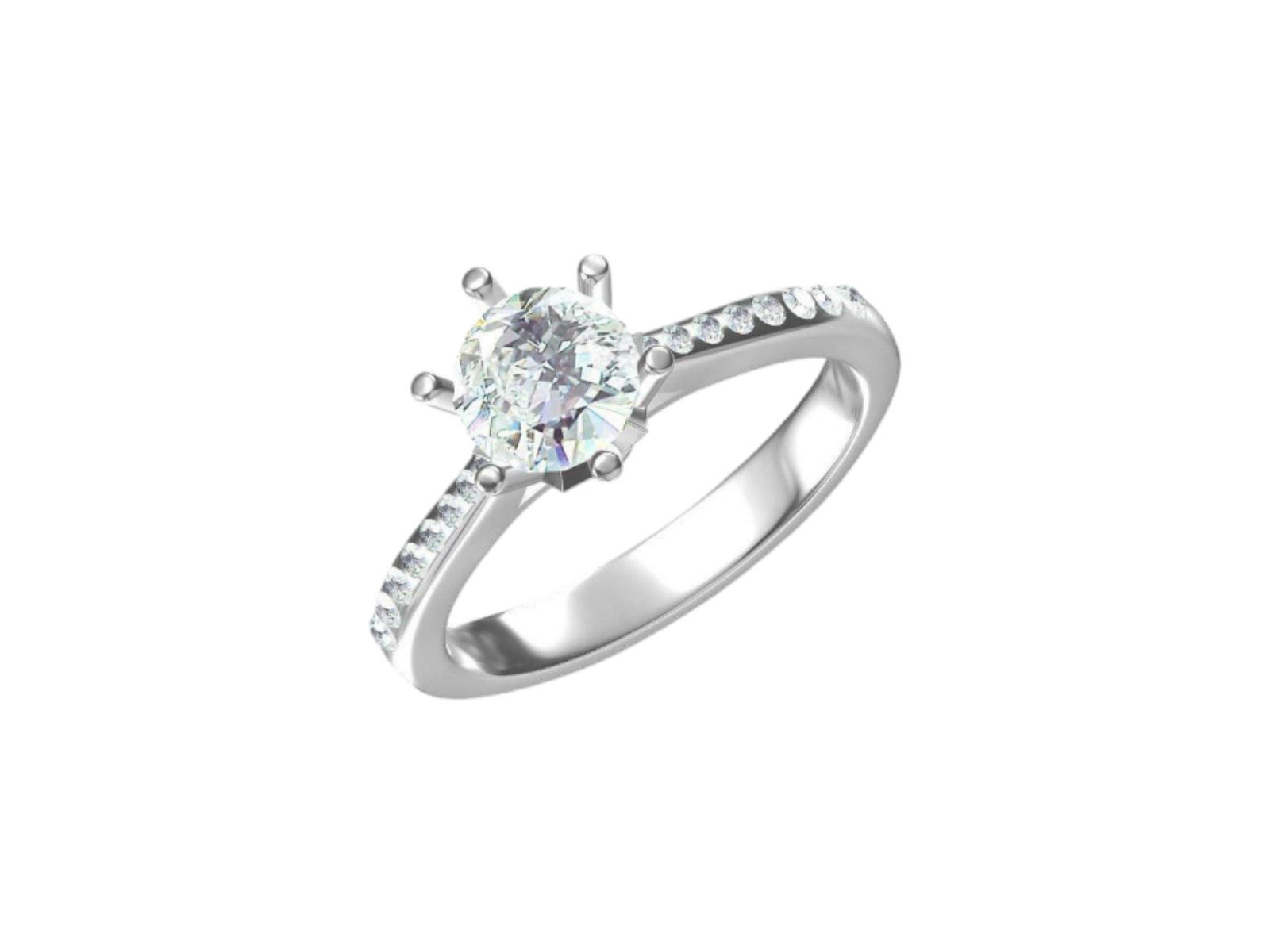 Anello Cyre-The Light Steps (Diamante Lab-Grown)