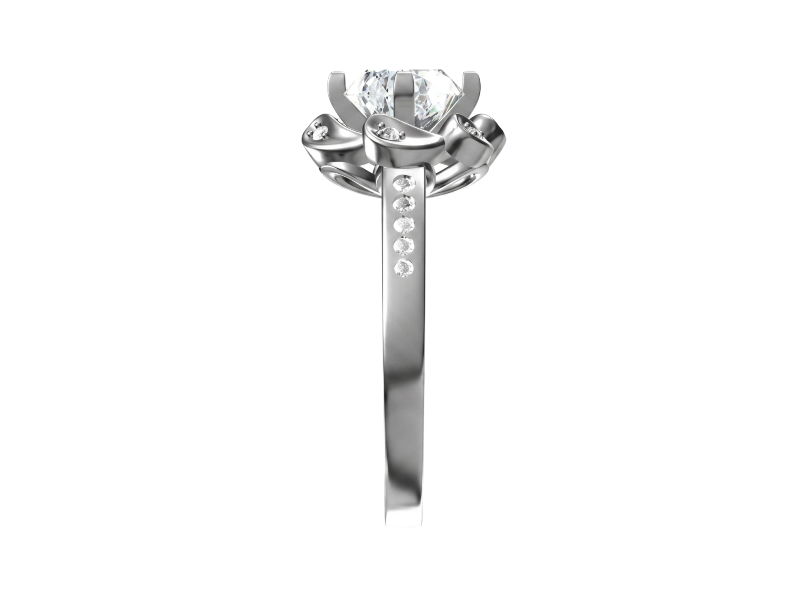 Anello Cyre-The Cluster (Diamante Lab-Grown)