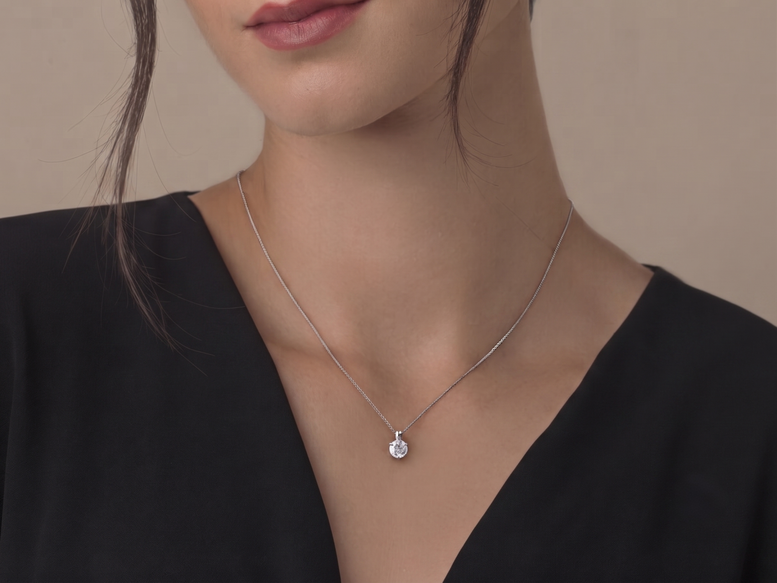 Collana Cyre-The Equilibrium (Diamante Lab-Grown)