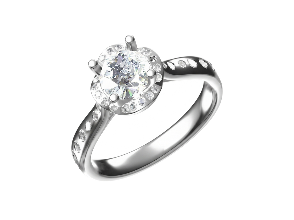 Anello Cyre-The Layered Glow (Diamante Lab-Grown)