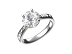Anello Cyre-The Layered Glow (Diamante Lab-Grown)