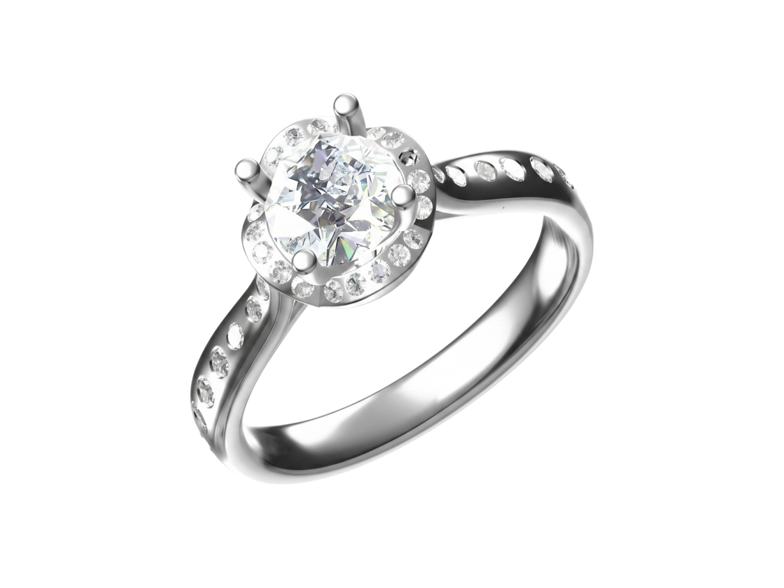 Anello Cyre-The Layered Glow (Diamante Lab-Grown)