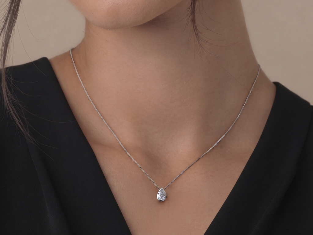 Collana Cyre-The Droplet (Diamante Lab-Grown)