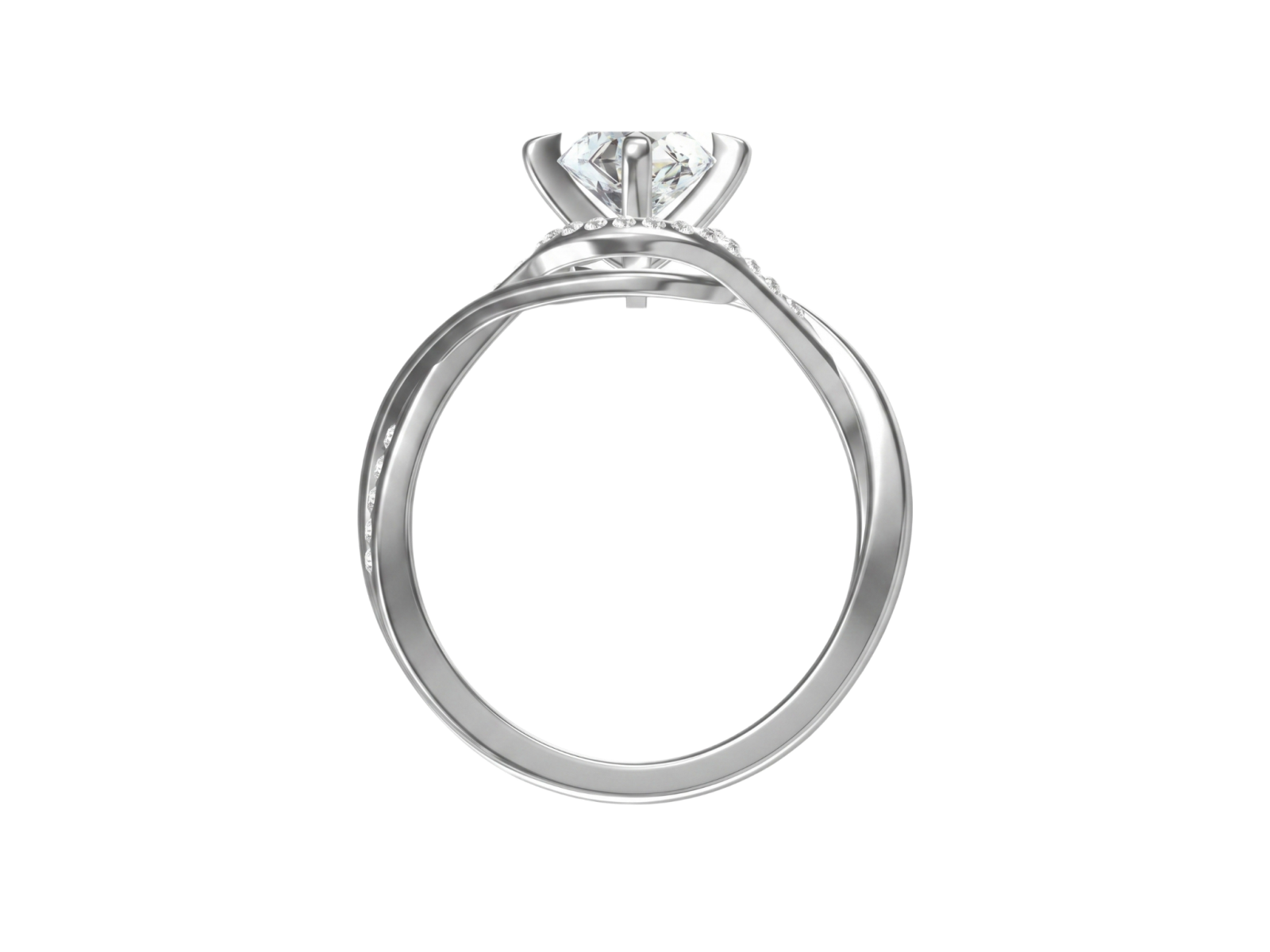 Anello Cyre-The String (Diamante Lab-Grown)