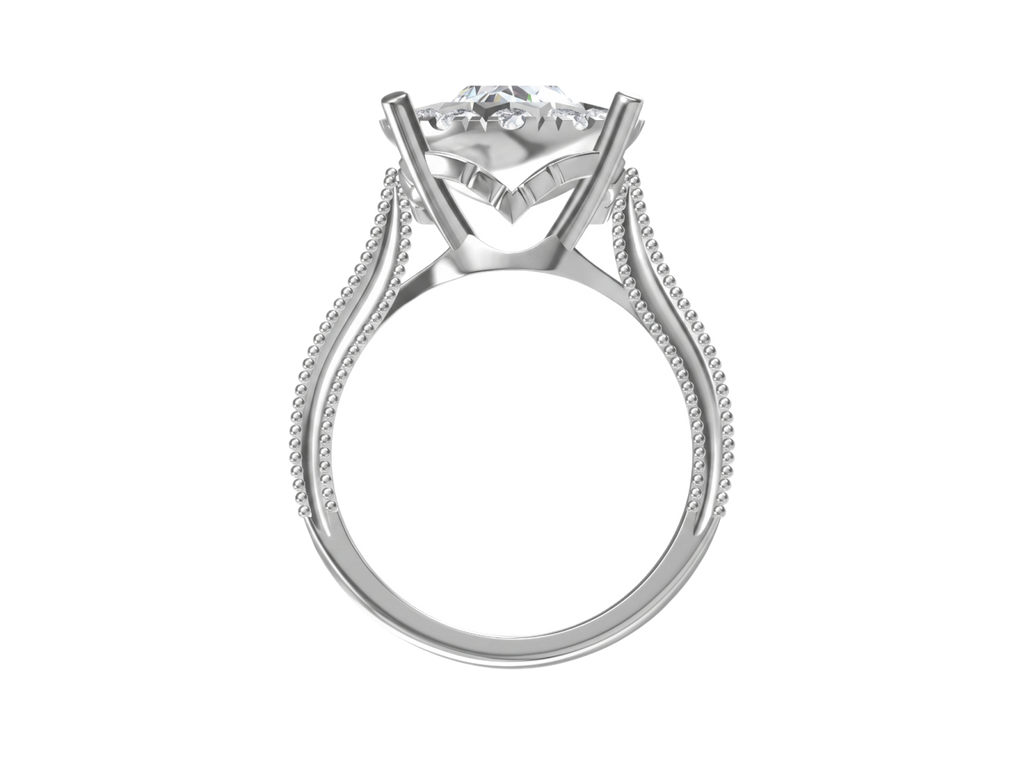 Anello Cyre-The Crown of Light (Diamante Lab-Grown)
