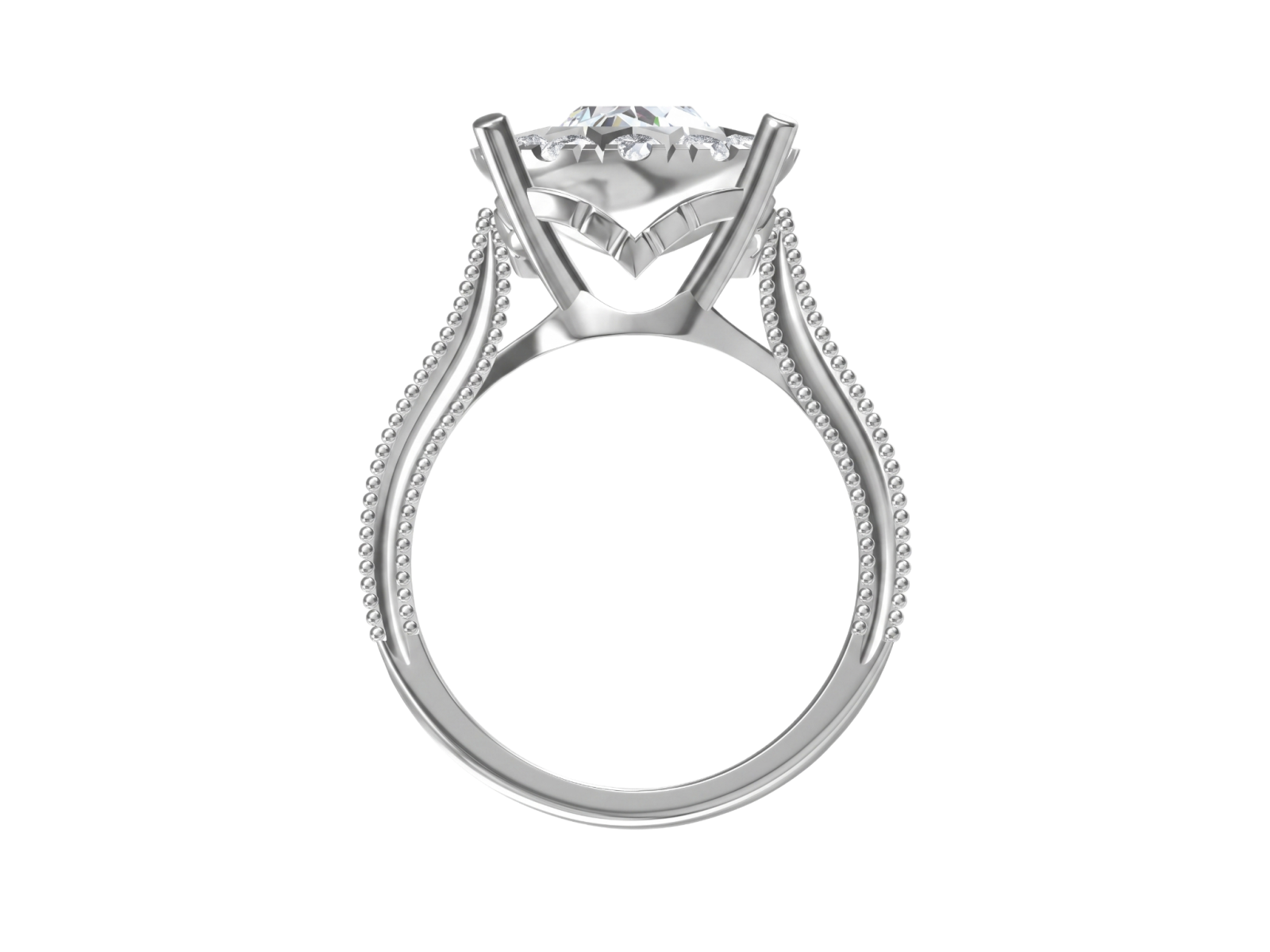 Anello Cyre-The Crown of Light (Diamante Lab-Grown)