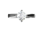 Anello Cyre-The Heart's Cradle (Diamante Lab-Grown)