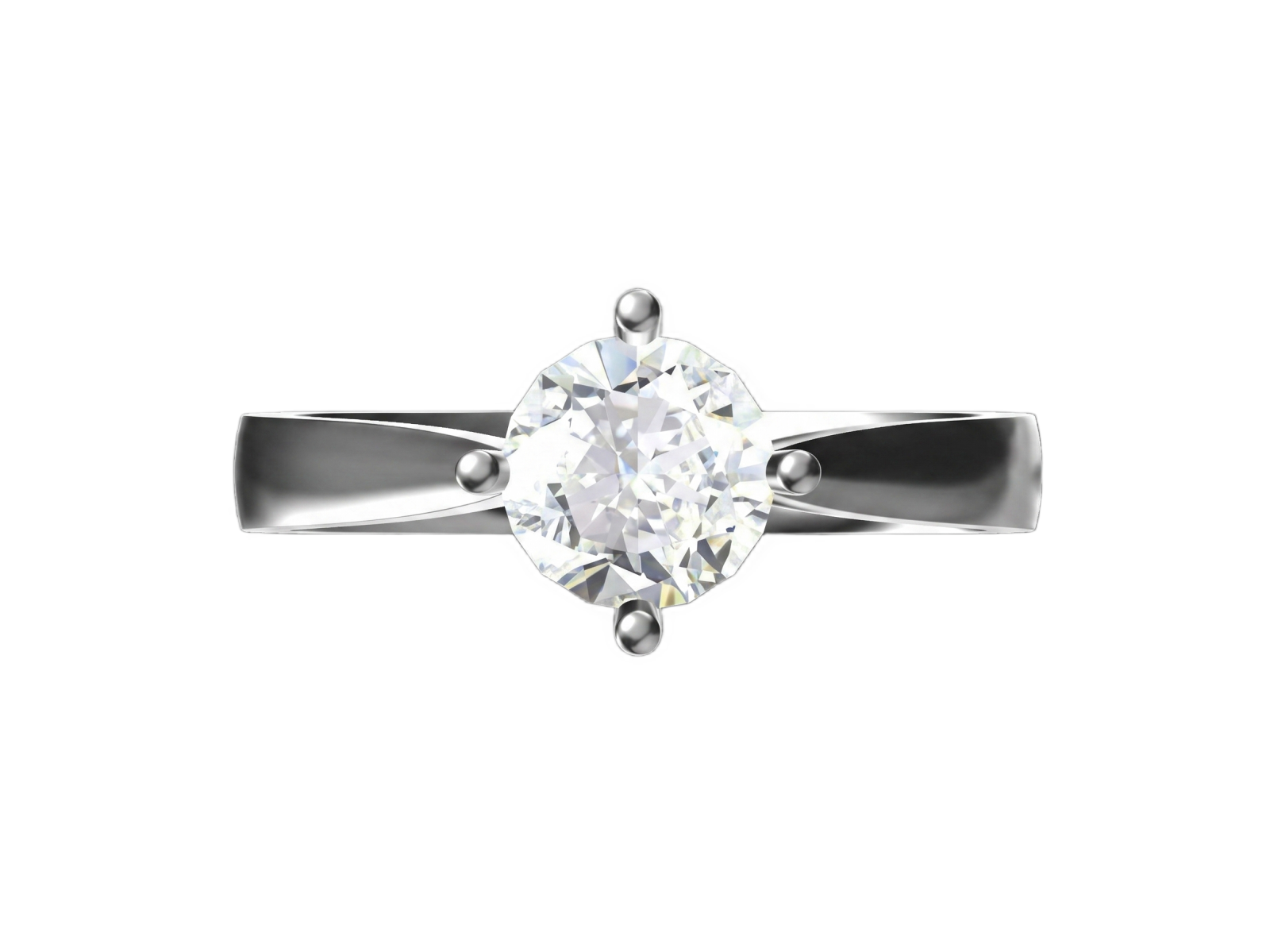 Anello Cyre-The Heart's Cradle (Diamante Lab-Grown)
