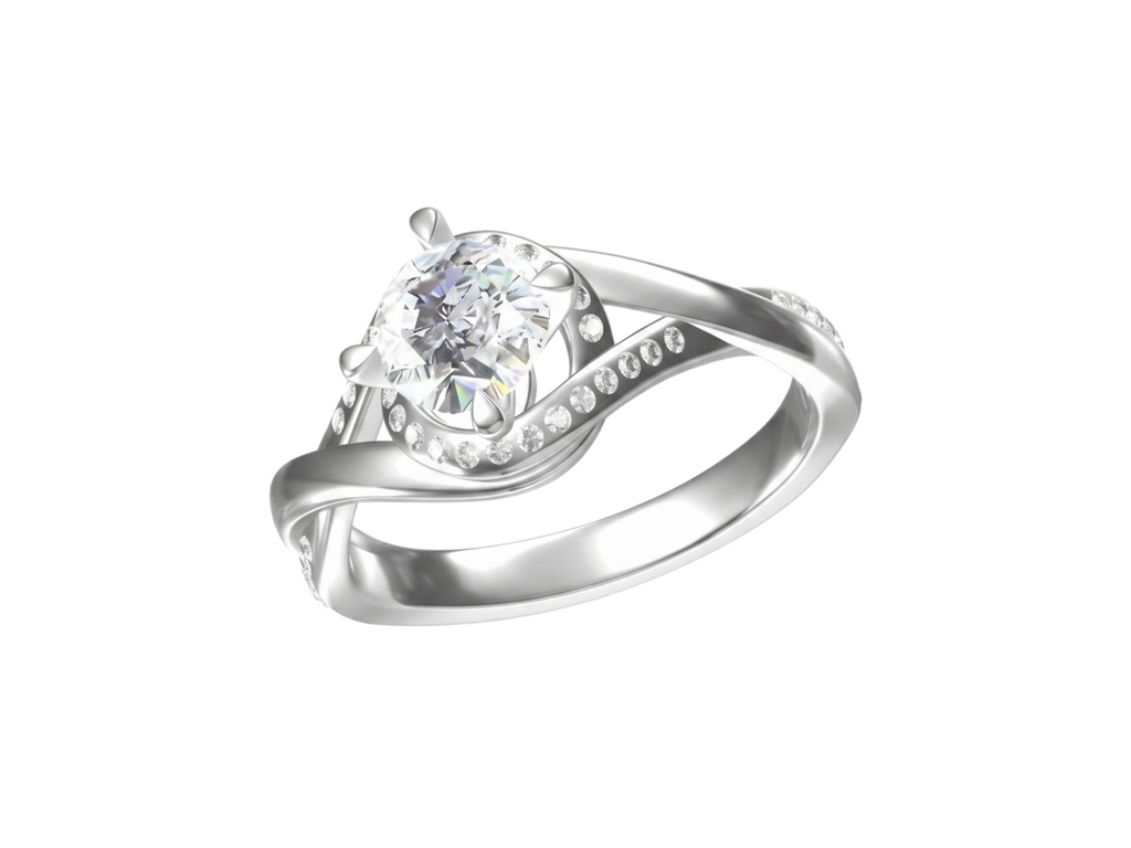 Anello Cyre-The String (Diamante Lab-Grown)