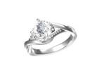 Anello Cyre-The String (Diamante Lab-Grown)