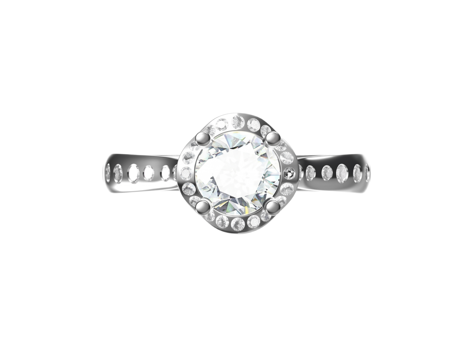 Anello Cyre-The Layered Glow (Diamante Lab-Grown)
