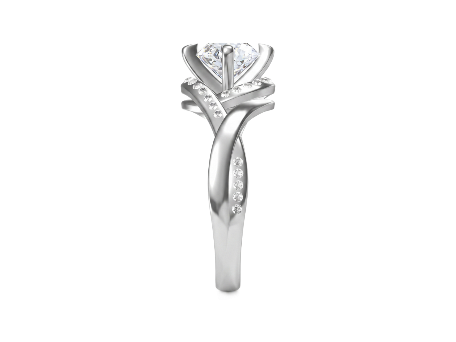 Anello Cyre-The String (Diamante Lab-Grown)