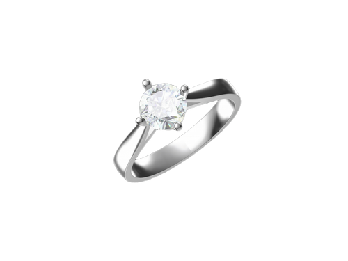 Anello Cyre-The Heart's Cradle (Diamante Lab-Grown)