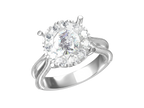 Anello Cyre-The Crown of Light (Diamante Lab-Grown)