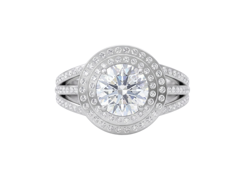 The Constellation lab-grown diamond ring in 18K White Gold
