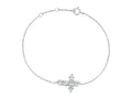 Bracciale Cyre The Crux diamante lab-grown 0.96ct in oro bianco 18K