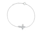 Bracciale Cyre The Crux diamante lab-grown 0.96ct in oro bianco 18K