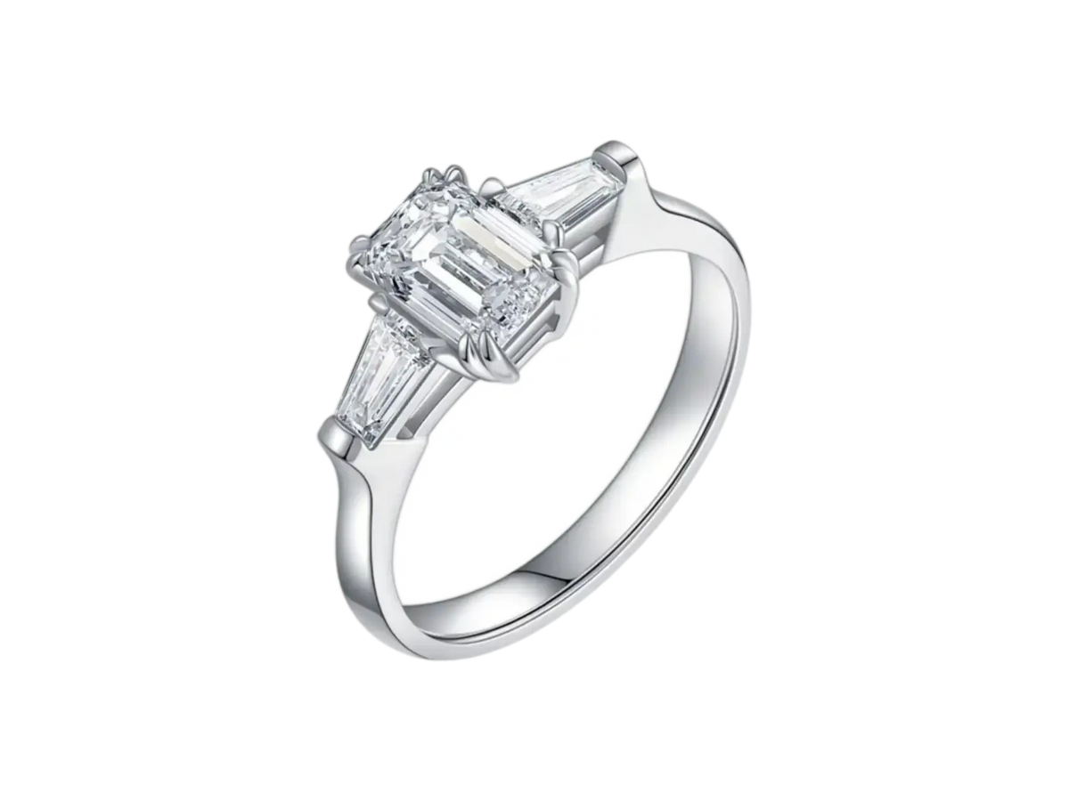 Anello Cyre-The Trio (Diamante Lab-Grown)