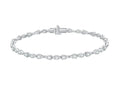 Bracciale tennis Cyre The Vinea diamante lab-grown 2.5ct in oro bianco 18K