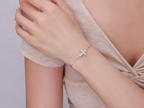 Bracciale Cyre The Crux diamante lab-grown taglio brillante - vista dettaglio
