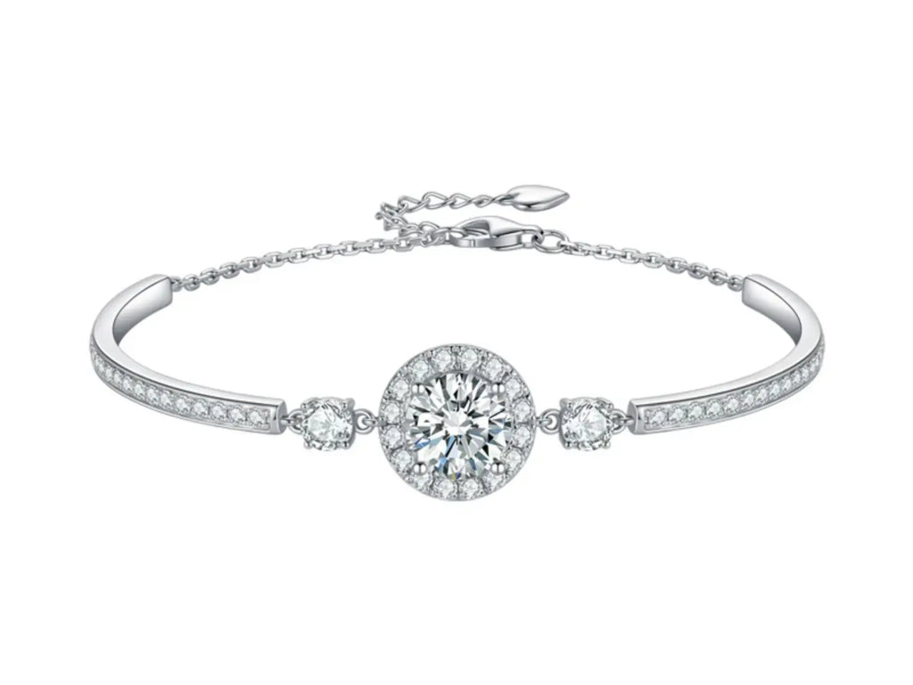 Bracciale Cyre The Solstice diamante lab-grown 1ct in oro bianco 18K