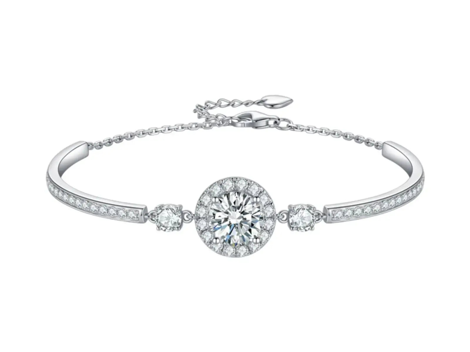 Bracciale Cyre The Solstice diamante lab-grown 1ct in oro bianco 18K
